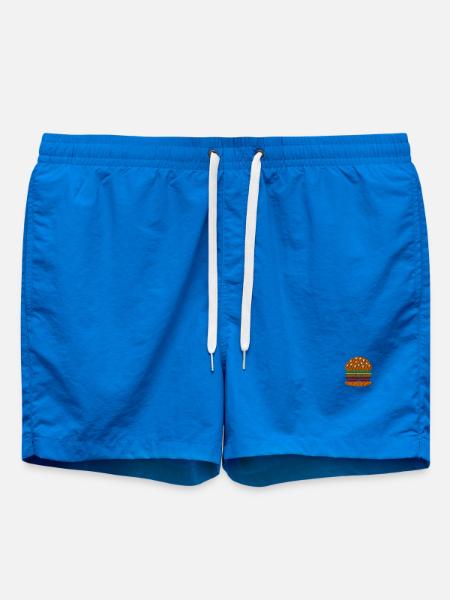 Burger embroidered - Swim Trunks - cobalt blue