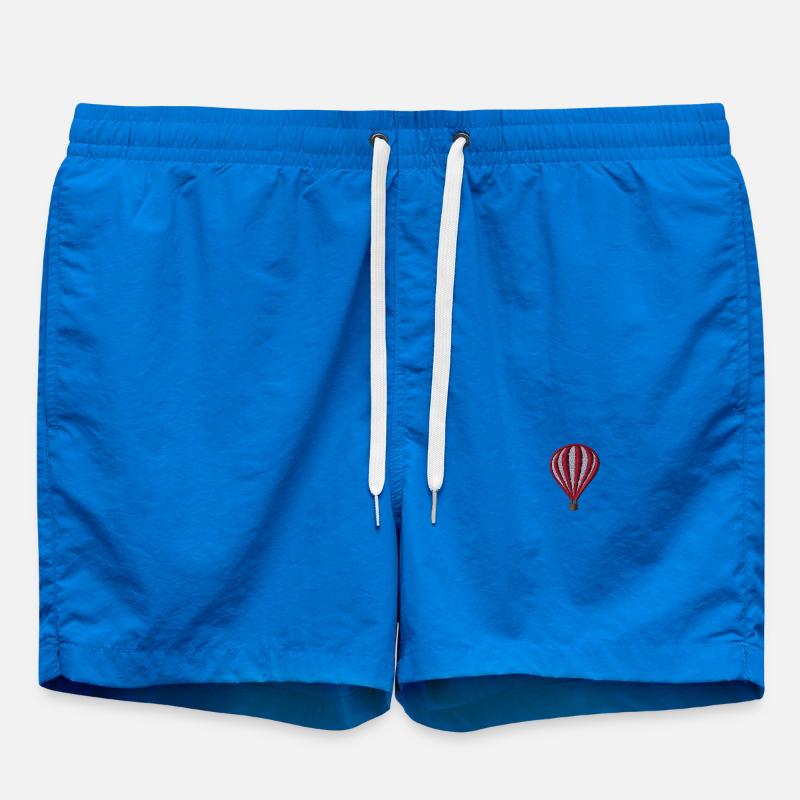 Heißluftballon bestickt - Badeshorts - Cobalt blue