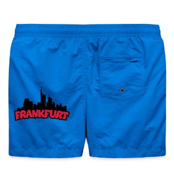 Frankfurt Skyline - Badeshorts - Cobalt blue - Hinten