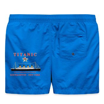 TITANIC CREATION Louis RUNEMBERG © Adagp - Swim Trunks - cobalt blue - Back