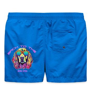 Chien de bain avec des lunettes de soleil Culture - Short de bain - cobalt blue - Dos