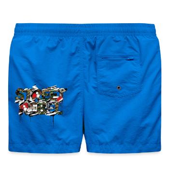 Conception de scènes de tuning Street Rebel - Short de bain - cobalt blue - Dos