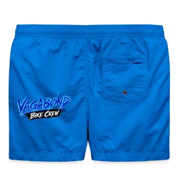 VAGABØ ND_BIKE_CREW_1 - Swim Trunks - cobalt blue - Back