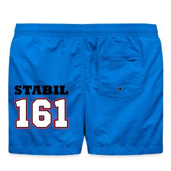 STABIL 161 - FOOTBALL RED - Badeshorts - Cobalt blue - Hinten