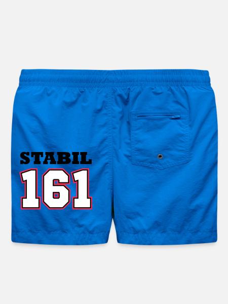 STABIL 161 - FOOTBALL RED - Badeshorts - Cobalt blue