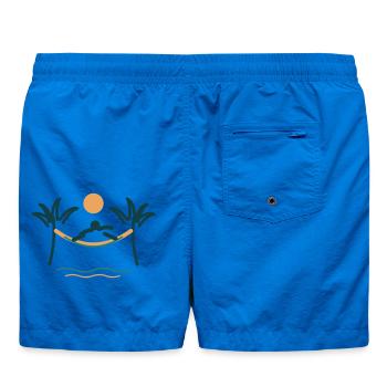 Palmenstrand Hängemattenzauber - Badeshorts - Cobalt blue - Hinten