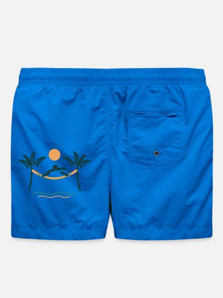 Palmenstrand Hängemattenzauber - Badeshorts - Cobalt blue