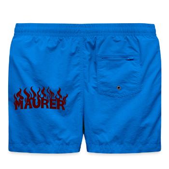 MAURER 2 - Badeshorts - Cobalt blue - Hinten