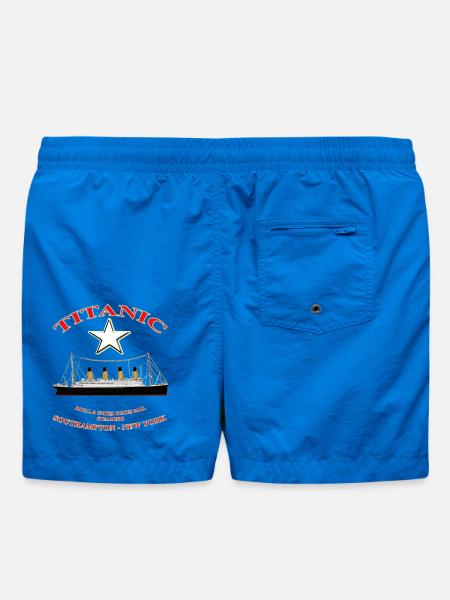 TITANIC STAR KREATION Louis RUNEMBERG © Adagp - Badeshorts - Cobalt blue