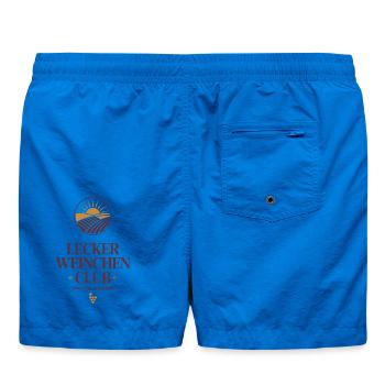 Wine Delicious Wine Club Wine Lovers Red Wine - Swim Trunks - cobalt blue - Back