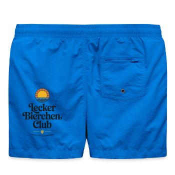 Lecker Bierchen Club Bier Spruch JGA Malle Bier - Short de bain - cobalt blue - Dos