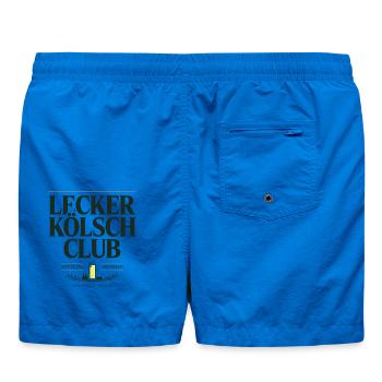 Lecker Kölsch Club Kölle Kölner Bier Brauhaus Köln - Badeshorts - Cobalt blue - Hinten
