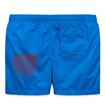Lecker Kölsch Club Kölle Kölner Bier Brauhaus Köln - Badeshorts - Cobalt blue - Hinten