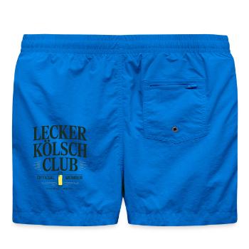 Lecker Kölsch Club Kölle Kölner Bier Brauhaus Köln - Badeshorts - Cobalt blue - Hinten