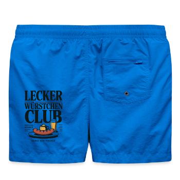 Würstchen Club Bratwurst Grillen JGA Grillmeister - Badeshorts - Cobalt blue - Hinten