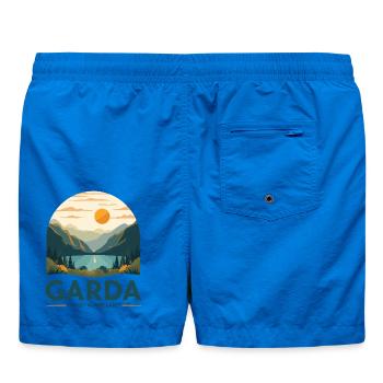 Garda Italy Alpine Lake - Badeshorts - Cobalt blue - Hinten