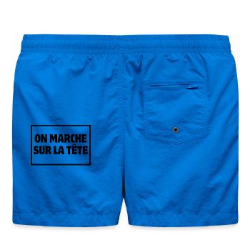 agriculteur, agriculture, fermier paysan - Short de bain - cobalt blue - Dos