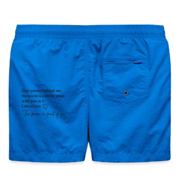 An die Person hinter mir - Badeshorts - Cobalt blue - Hinten