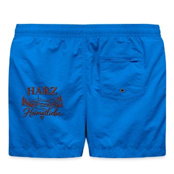 Harz Heimatliebe - Badeshorts - Cobalt blue - Hinten