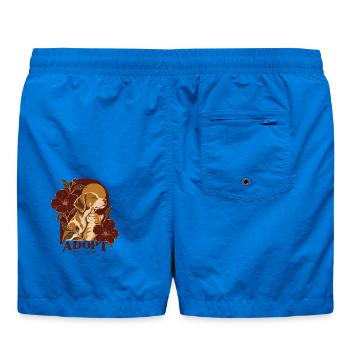 Adopt Don’t Shop Dog & Cat - Badeshorts - Cobalt blue - Hinten