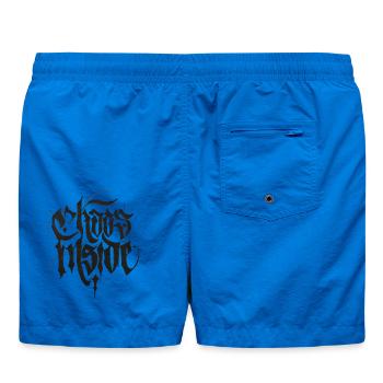 Chaos Inside - Badeshorts - Cobalt blue - Hinten