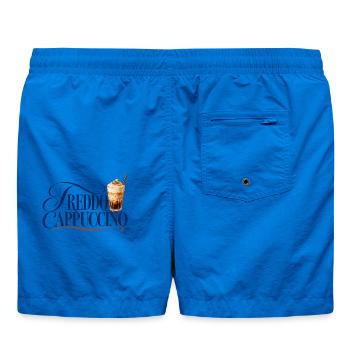 Freddo Cappuccino Schrift mit Eiskaffee - Badeshorts - Cobalt blue - Hinten