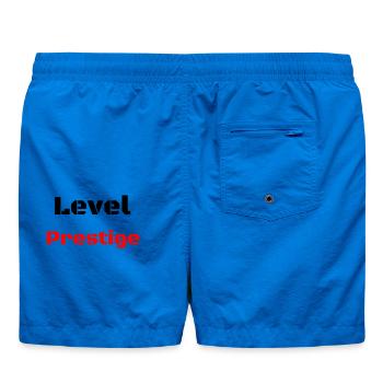 Level Prestige - Badeshorts - Cobalt blue - Hinten - AI Model Male 185 light (185cm)