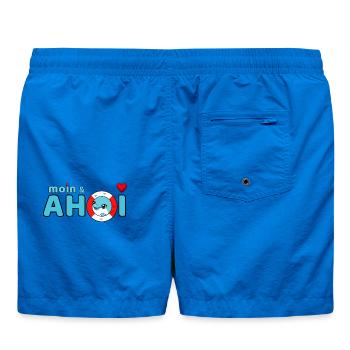 Moin et Ahoy - Short de bain - cobalt blue - Dos - AI Model Male 185 light (185cm)