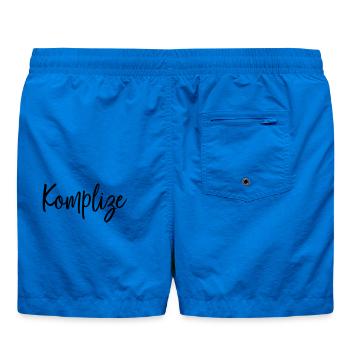 Komplize Freund Partner Geschenk - Badeshorts - Cobalt blue - Hinten