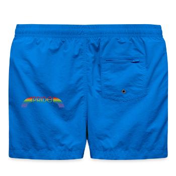 lgbtqi pride arc-en-ciel LGBT lgbtqi queer - Short de bain - cobalt blue - Dos