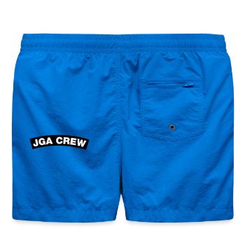 JGA Crew Element Top (JGA MC-Rocker-Kutten-Design) - Badeshorts - Cobalt blue - Hinten - AI Model Male 185 light (185cm)