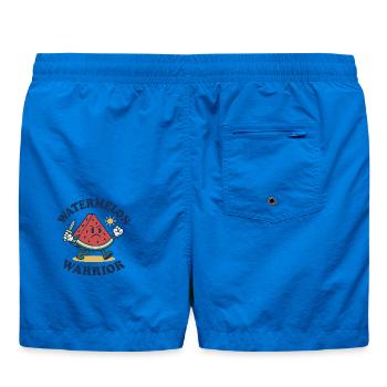 Guerrier pastèque - Design de tranche audacieux - Short de bain - cobalt blue - Dos