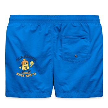 Sunblock Squad – Restez SPF’d Design - Short de bain - cobalt blue - Dos
