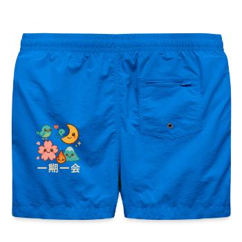 Collection de motifs Kawaii一期一会 - Short de bain - cobalt blue - Dos