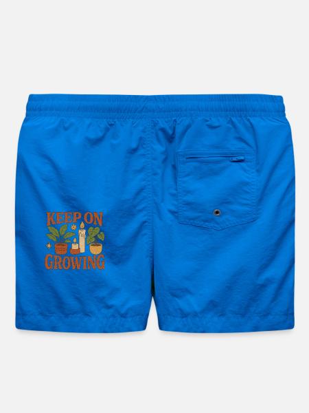 Keep_on_Growing - Swim Trunks - cobalt blue