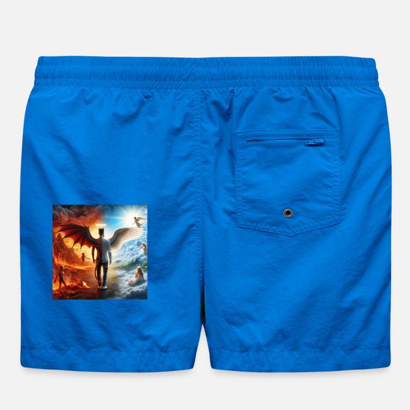 Equilibre Céleste et Infernal Short de bain