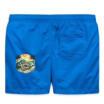 Salty Soul Beach Shirt - Badeshorts - Cobalt blue - Hinten