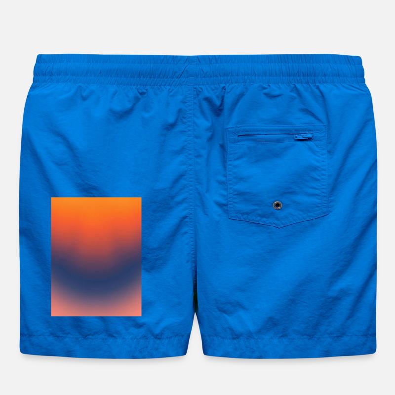 Mitternachts-Glut-Gradient Badeshorts