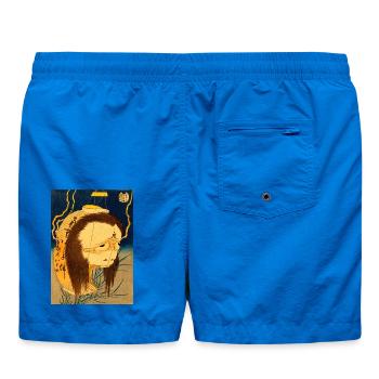 Oiwa-san - Badeshorts - Cobalt blue - Hinten