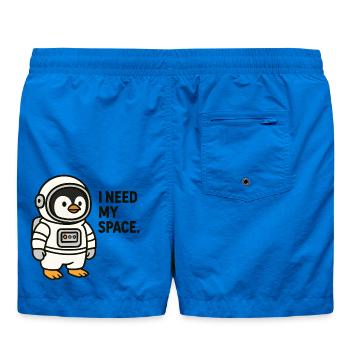 Astro Peng Collection - Short de bain - cobalt blue - Dos - AI Model Male 185 light (185cm)