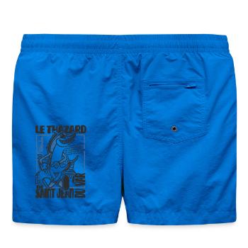 Thazard de Saint Jean du Var - Short de bain - cobalt blue - Dos - AI Model Male 185 light (185cm)