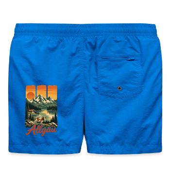 Allgäu Alpine Nature - Badeshorts - Cobalt blue - Hinten