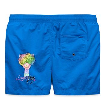 Lama* zing - Badeshorts - Cobalt blue - Hinten