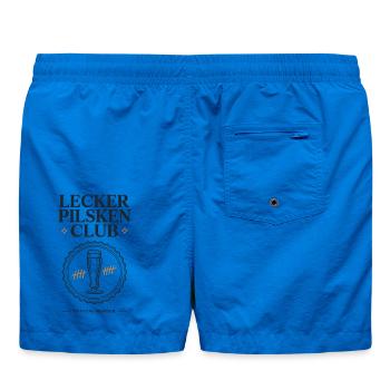 Bier Lecker Pilsken Club Ruhrpott Pils Bierchen - Badeshorts - Cobalt blue - Hinten