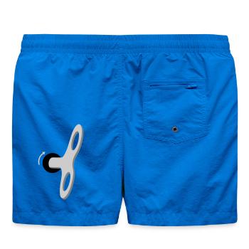 Der Mensch ist eine Maschine - Badeshorts - Cobalt blue - Hinten