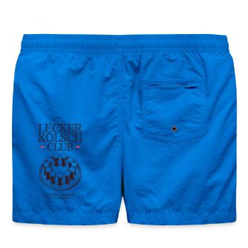 Lecker Kölsch Club Kölle Kölner Bier Brauhaus Köln - Badeshorts - Cobalt blue - Hinten