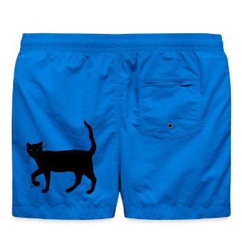Chat noir - Short de bain - cobalt blue - Dos