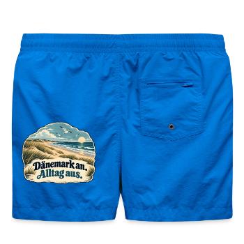 Dänemark Strand Vintage - Badeshorts - Cobalt blue - Hinten