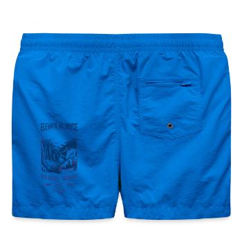 Elevate at Bryce - Navy - Short de bain - cobalt blue - Dos - AI Model Male 185 light (185cm)