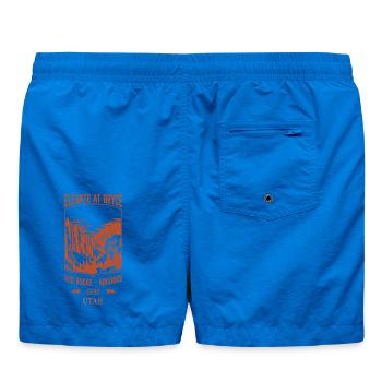 Elevate at Bryce - Sand - Short de bain - cobalt blue - Dos - AI Model Male 185 light (185cm)